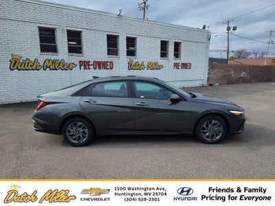 2024 Hyundai Elantra Hybrid Blue