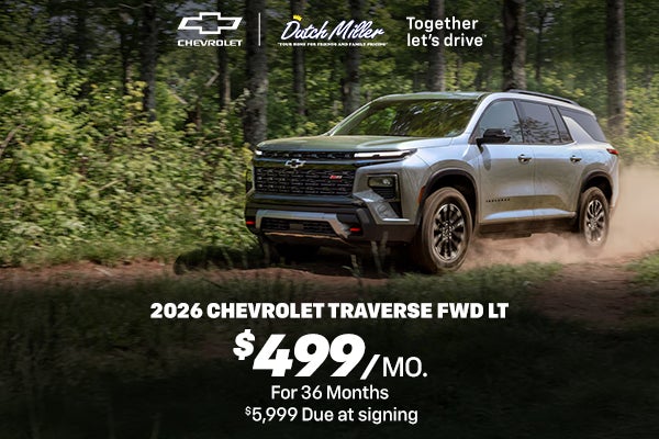 2026 Traverse FWD LT