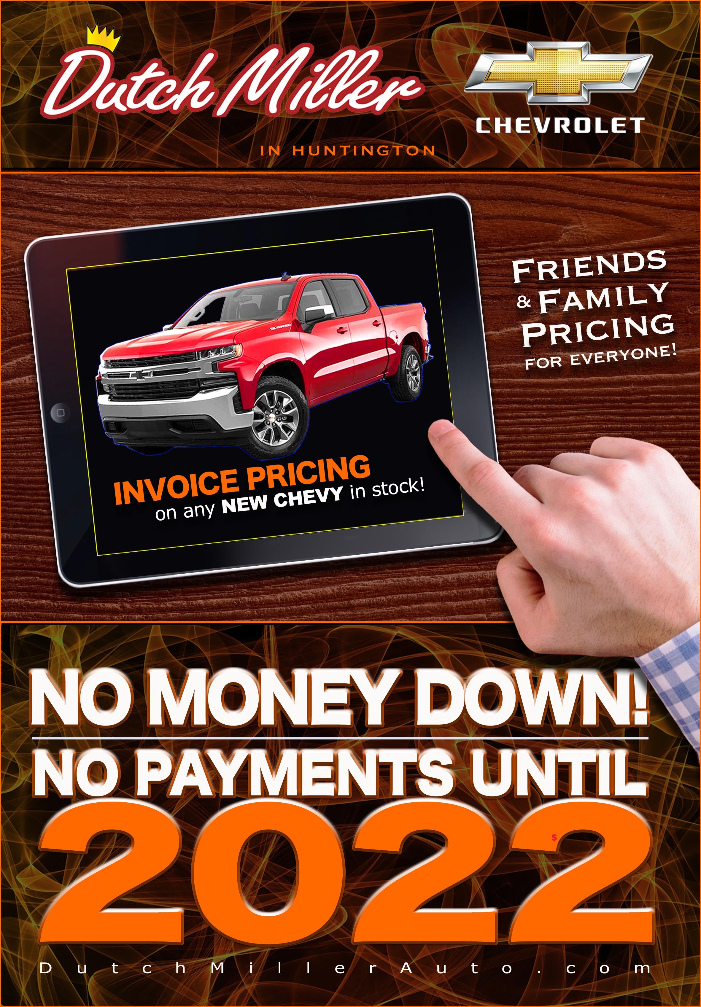 Invoice Pricing on Any New Chevy in Stock